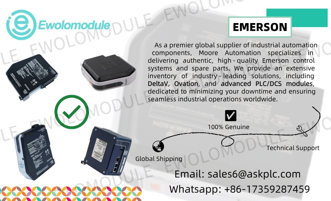 EMERSON PACSystems RX3i IC695ETM001: усовершенствованный модуль интерфейса Ethernet для высокоскоростной промышленной связи и бесшовной сетевой интеграции